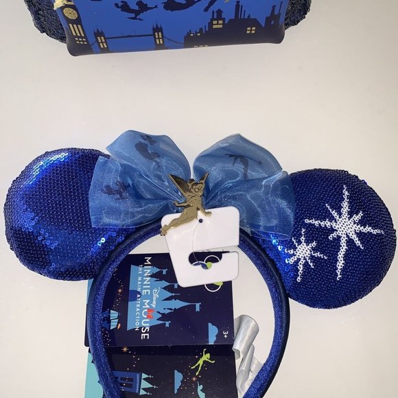 Disney Minnie Main Peter Pan Set Loungefly & ears